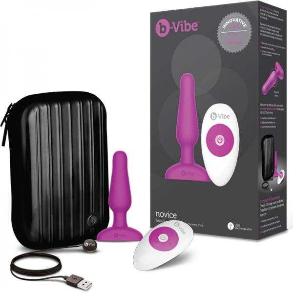 B Vibe Novice Plug Fuchsia
