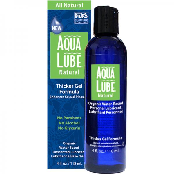 Aqua Lube Natural Gel 4 Fluid Ounces