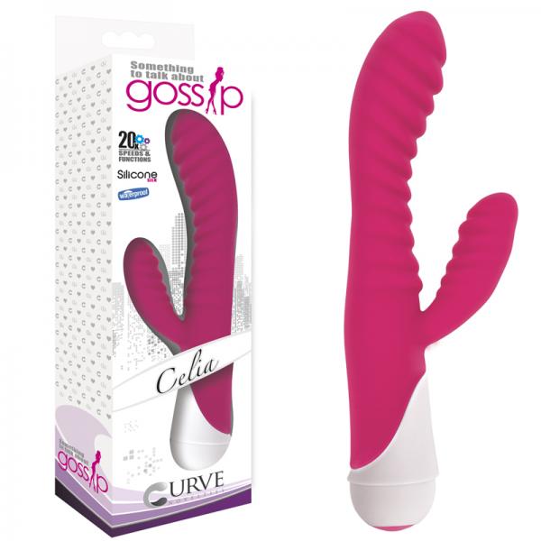 Gossip Celia Dual Motors Magenta Pink Vibrator