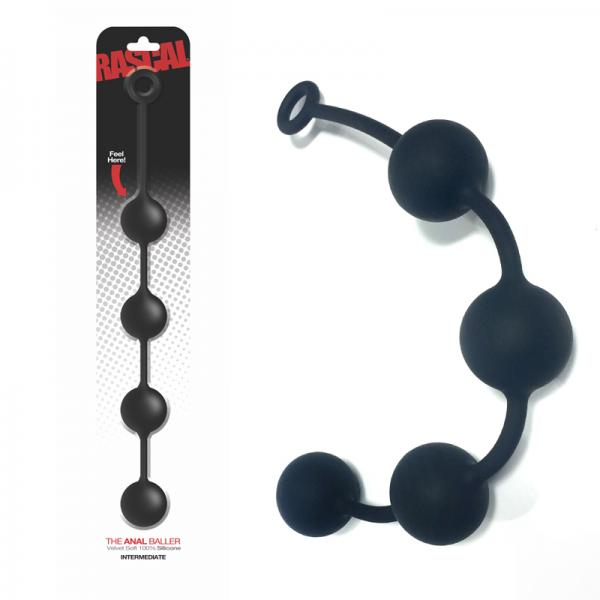 Rascal Toys The Anal Baller Intermediate Black