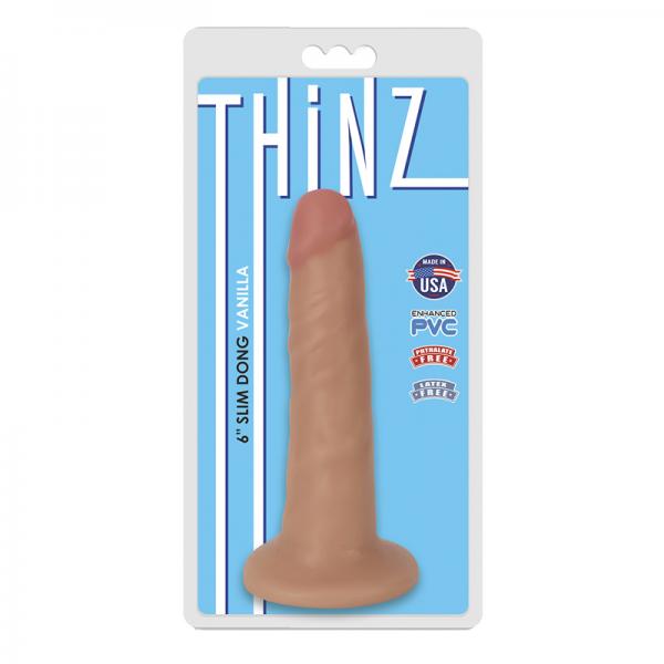 Thinz 6 Inches Slim Dong Vanilla Beige