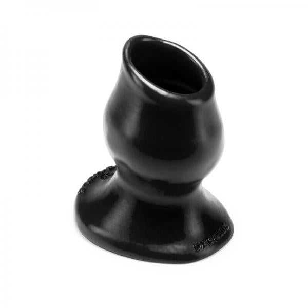 Oxballs Pighole 3, Hollow Plug, Large, Black