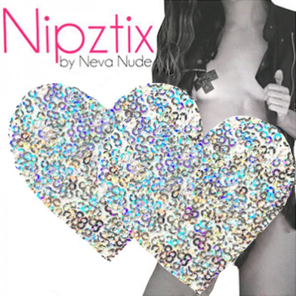 Unicorn Tears Sparkle Sequin I Heart U Pasties