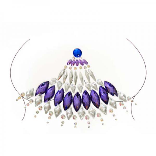 Lyra Adhesive Body Jewels Sticker (6pk)