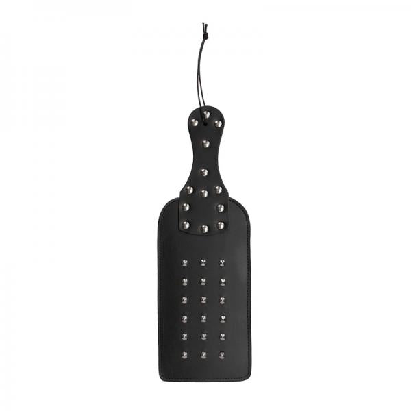 Ouch! Pain Saddle Leather Studded Paddle