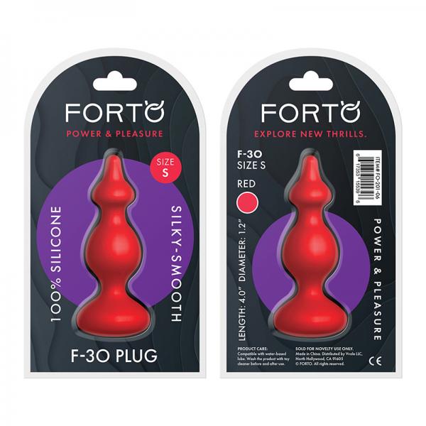 Forto F 30: Pointer Sm Red