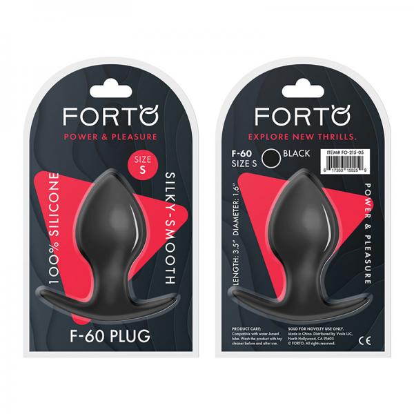 Forto F 60: Spade Sm Black