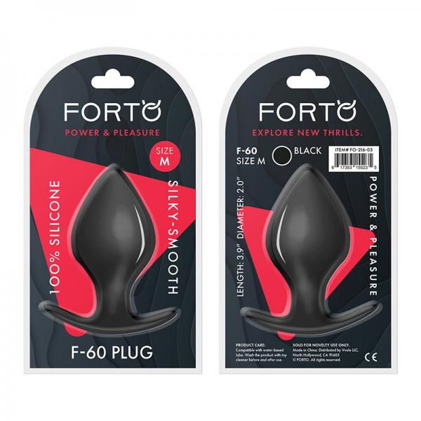 Forto F 60: Spade Med Black