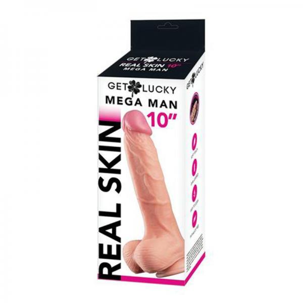 Get Lucky 10 Inch Silicone Dong Light