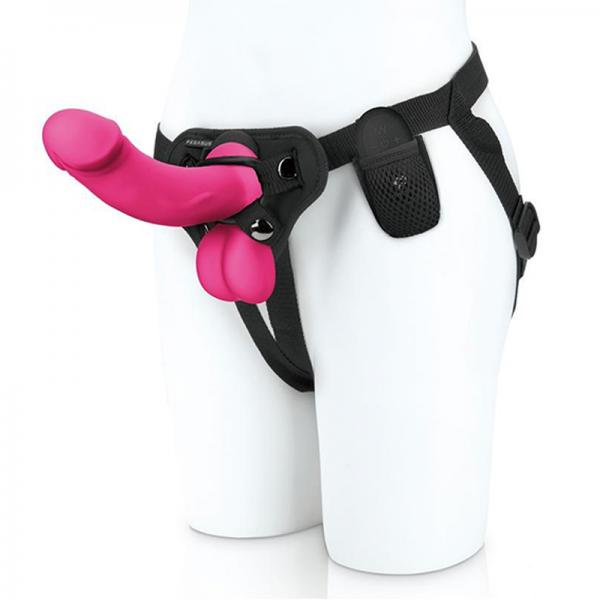 Pegasus Realistic Dildo With Balls Pink