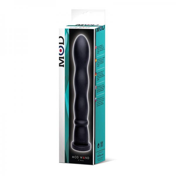Mod Wand Silicone Wave Black