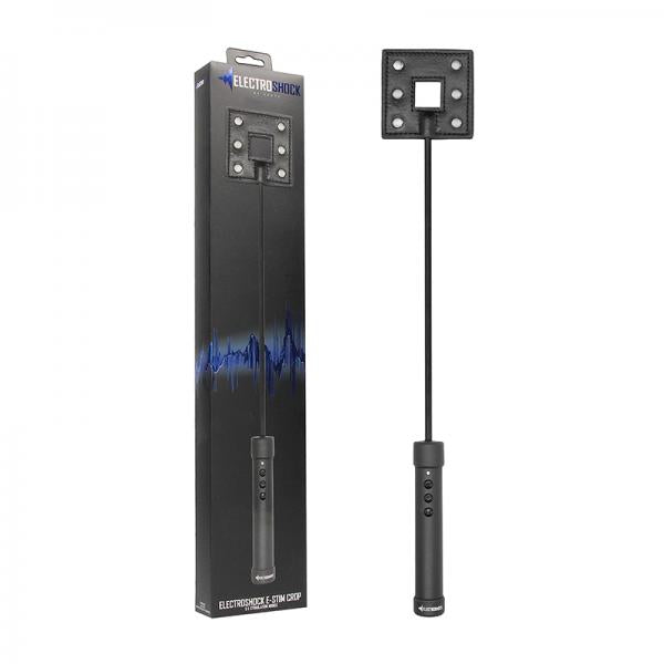 Shots Electroshock E Stim Crop Black