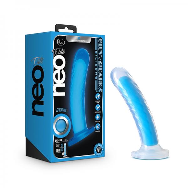 Neo Elite Glow In The Dark Tao 7 Inch Dual Density Neon Blue
