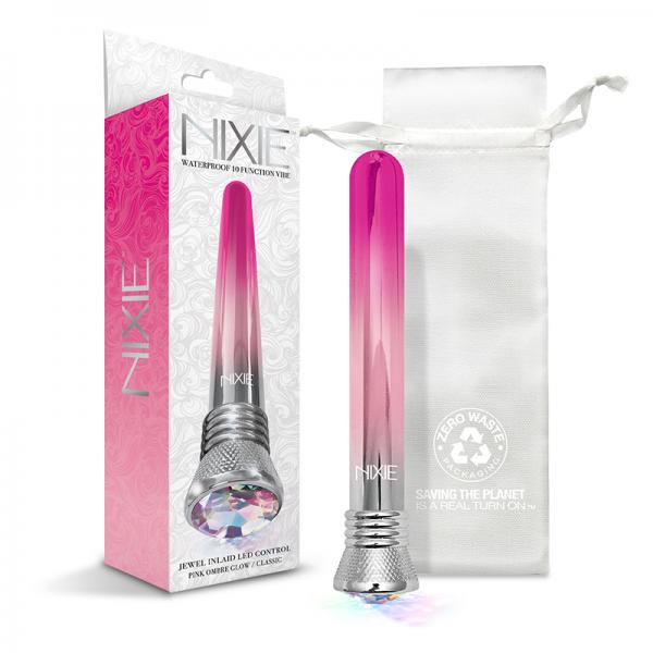 Nixie 10 Function Waterproof Classic Vibe Pink Ombre Glow