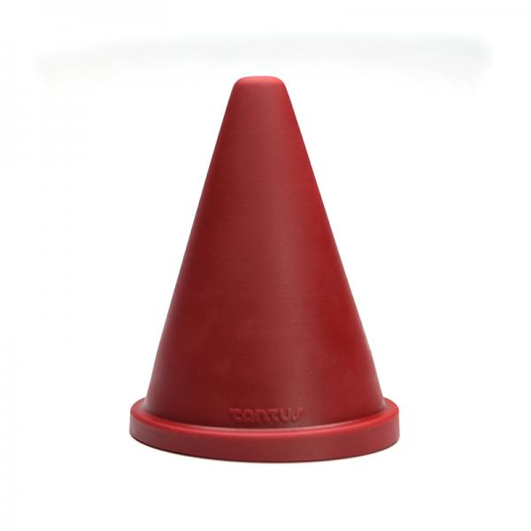 Tantus Cone Squat True Blood Red