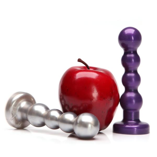 Planet Dildo 4 Balls Midnight Purple