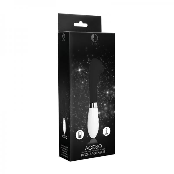 Luna Aceso Rechargeable Vibrator Black