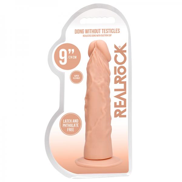 Real Rock Realistic Dildo 9" 23 Cm Vanilla