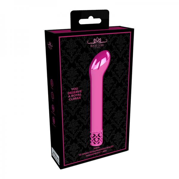 Royal Gems Jewel Abs Rechargeable Bullet Pink