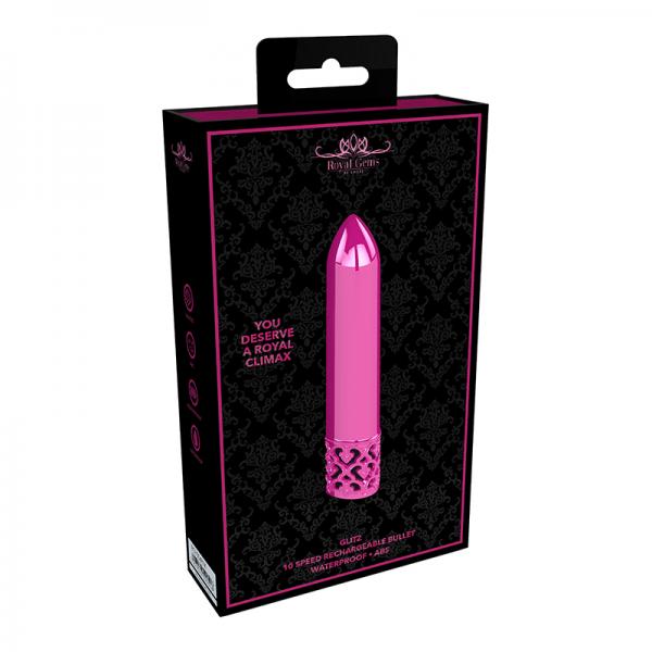 Royal Gems Glitz Abs Rechargeable Bullet Pink