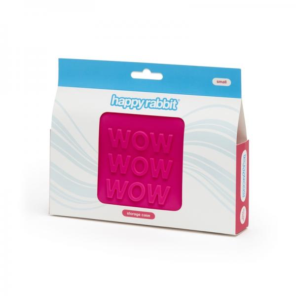Happy Rabbit Wow Zip Silicone Small Bag