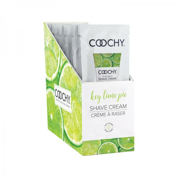 Coochy Shave Cream Key Lime Pie 0.5 Fl. Oz./15 Ml Foil 24 Piece Display