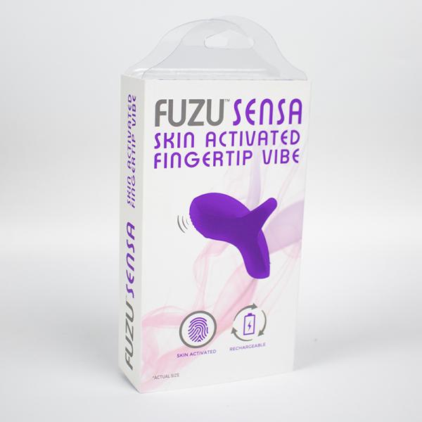 Fuzu Sensa Rechargeable Skin Activated Fingertip Vibe Purple