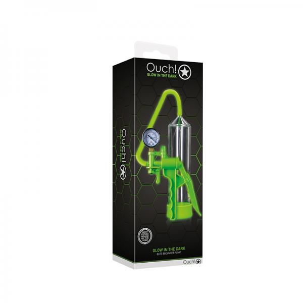 Ouch! Glow Elite Beginner Pump Glow In The Dark Green