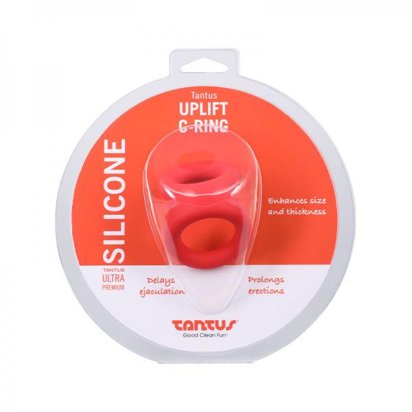 Tantus Uplift C Ring Crimson
