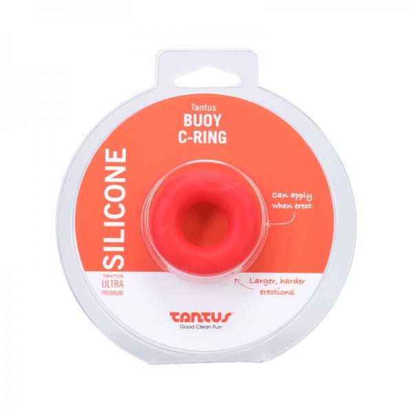 Tantus Buoy C Ring Small Crimson