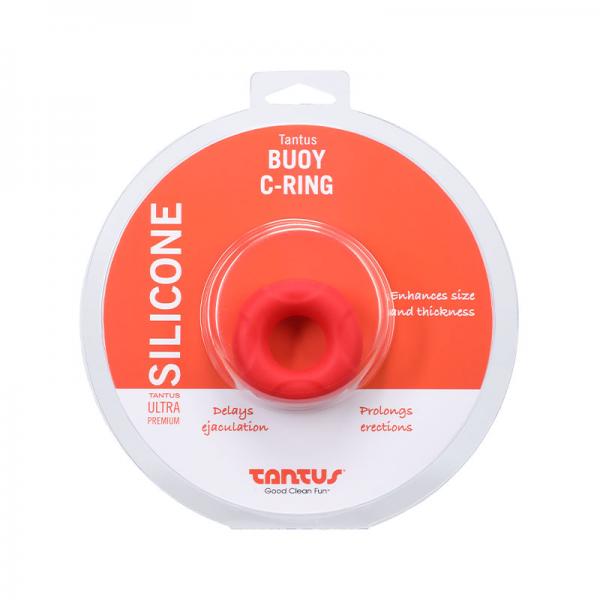 Tantus Buoy C Ring Medium Crimson