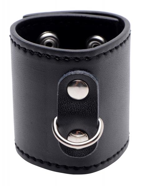 Strict Ball Stretcher With D Ring 2 Inches Black