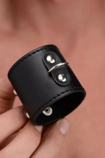 Strict Ball Stretcher With D Ring 2 Inches Black