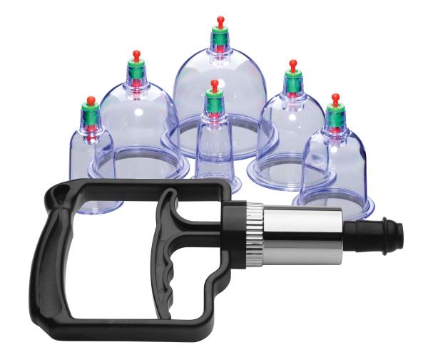 Sukshen 6 Piece Cupping Set With Acu Points