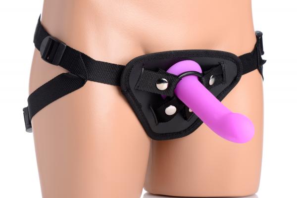 Double G Deluxe Vibrating Strap On Kit
