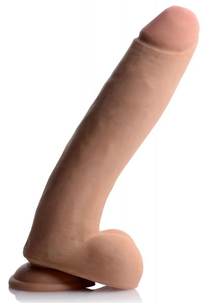 Usa Cocks 11 Inches Ultra Real Dual Layer Suction Cup Dildo