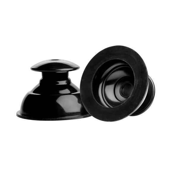 Xl Plungers Extreme Suction Nipple Suckers Black