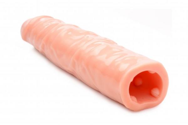 Size Matters 3 Inches Penis Enhancer Sleeve Beige