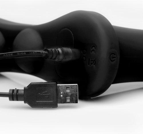 Double Take 10 X Double Penetration Vibrating Strap On Harness Black