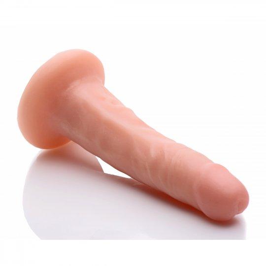 6 Inches Slim Dildo Beige