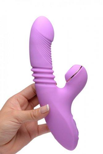 Shegasm Pro Thrust Thrusting Suction Rabbit Vibrator