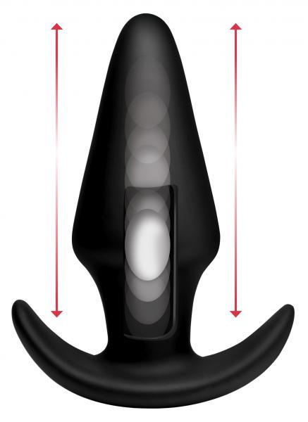 Kinetic Thumping 7 X Large Anal Plug Black Thump It!