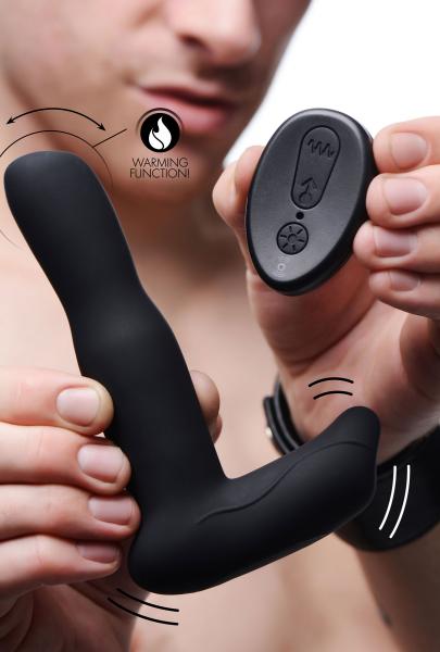 Under Control Prostate Stroking Vibrator & Remote Control Black