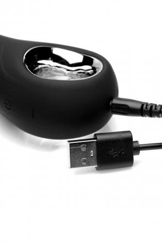 Dark Scepter 10 X Vibrating Silicone Anal Beads