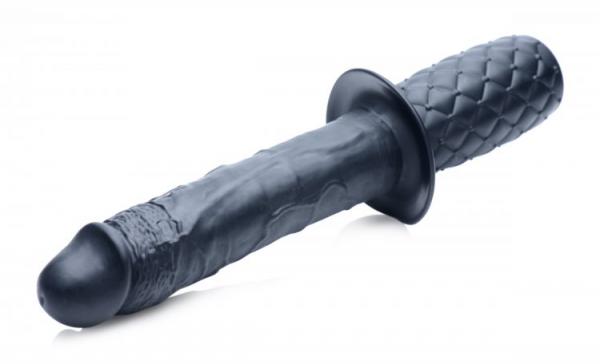 Ass Thumpers Realistic 10 X Silicone Vibrating Thruster Dildo