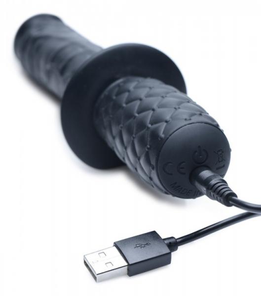 Ass Thumpers Realistic 10 X Silicone Vibrating Thruster Dildo