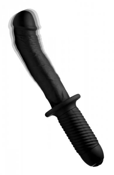 Ass Thumpers The Large Realistic 10 X Vibrator With Handle