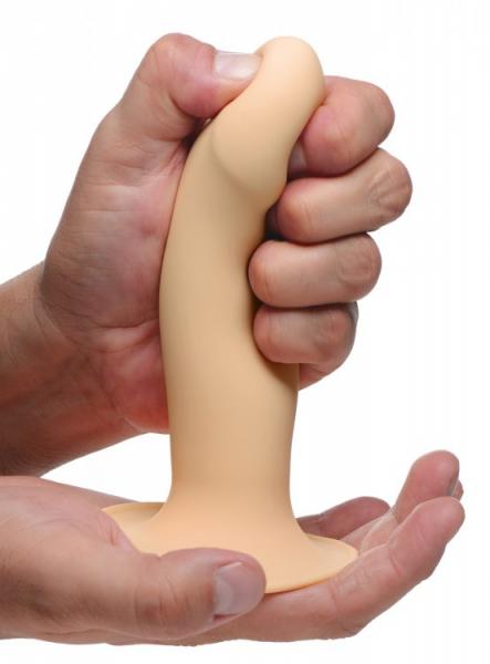 Squueze It Squeezable Phallic Dildo Beige
