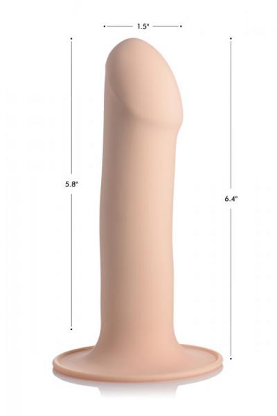 Squueze It Squeezable Phallic Dildo Beige