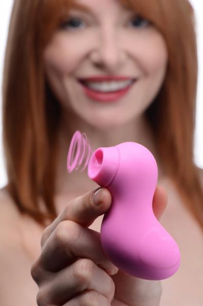 Sucky Ducky Silicone Clitoral Stimulator Pink